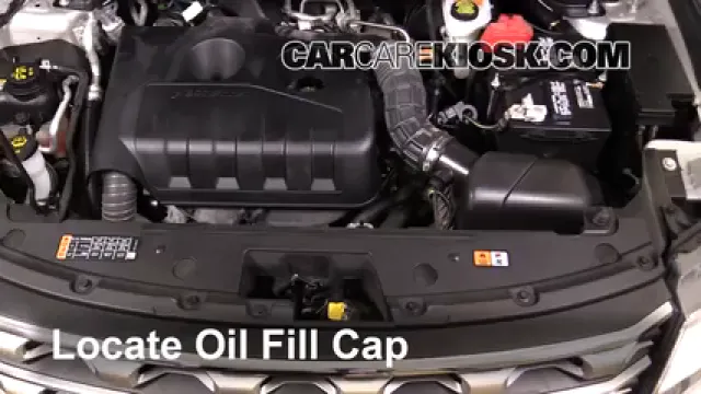 2016 Ford Explorer Limited 2.3L 4 Cyl. Turbo Aceite Agregar aceite